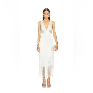 X Revolve Skylar Maxi Dress in Ivory
